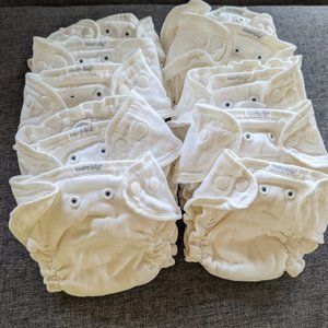 Bundle of 10 Esembly cloth diaper inners size 1